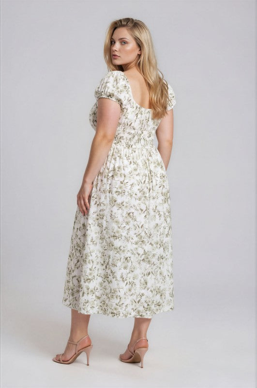 Florence Toile Midi Dress