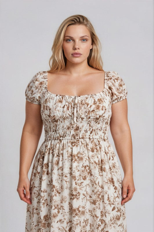 Florence Toile Midi Dress