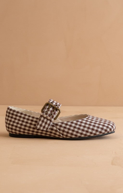 The Soho - Ballet Flat With Buckles
