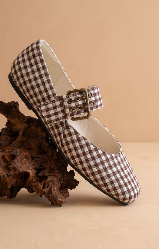 The Soho - Ballet Flat With Buckles