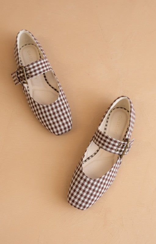 The Soho - Ballet Flat With Buckles