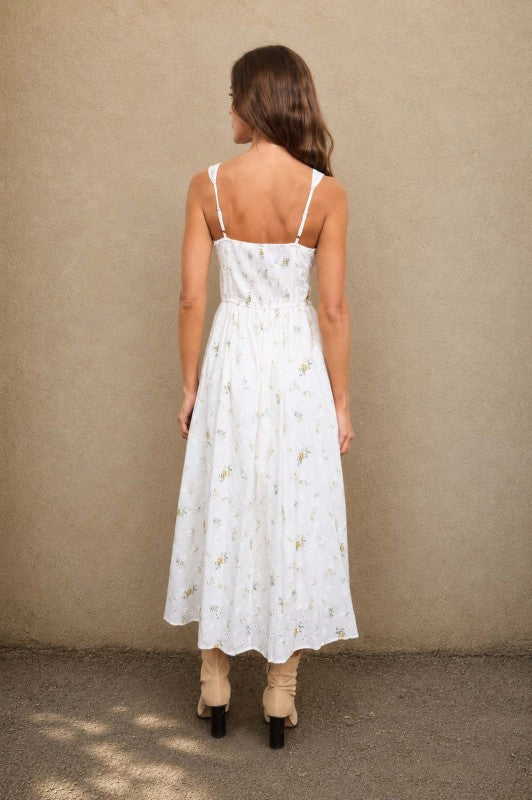 Rosalie Corset Midi Dress