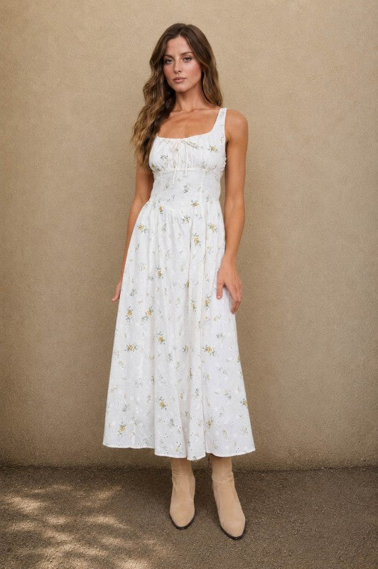 Rosalie Corset Midi Dress