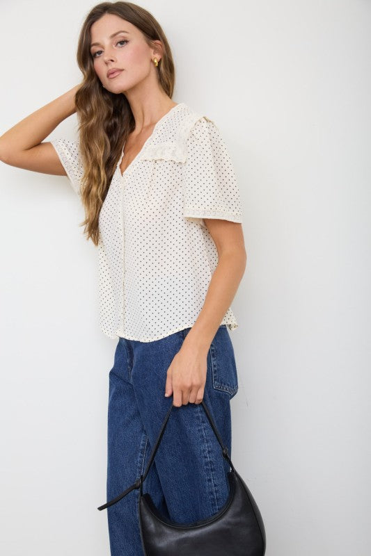 Margot Polka Dot Blouse