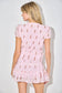 Strawberry Ruffle Top