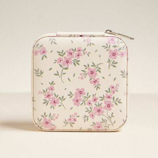 Flower Pattern Jewelry/Trinket Box