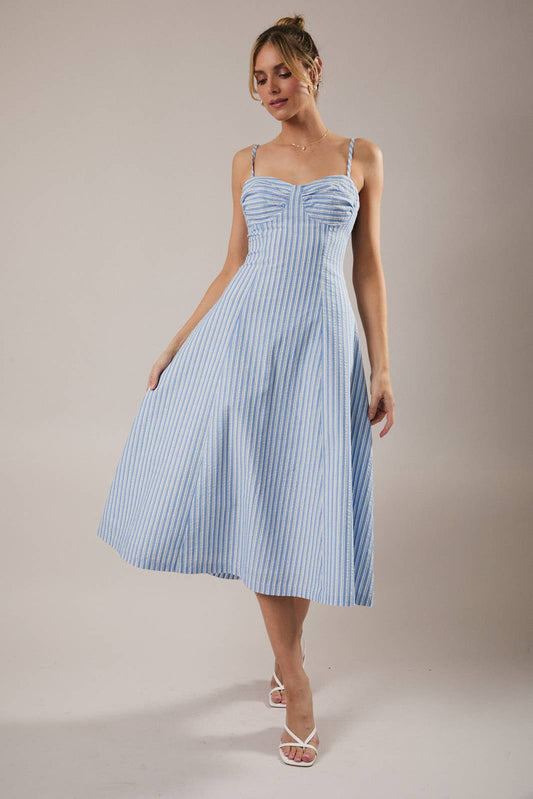 Moonlit Marina Midi Dress