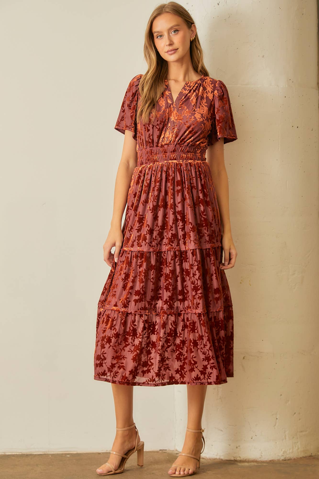 Midnight Velvet Maxi Dress