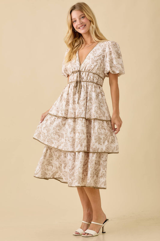 Prairie Toile Dress