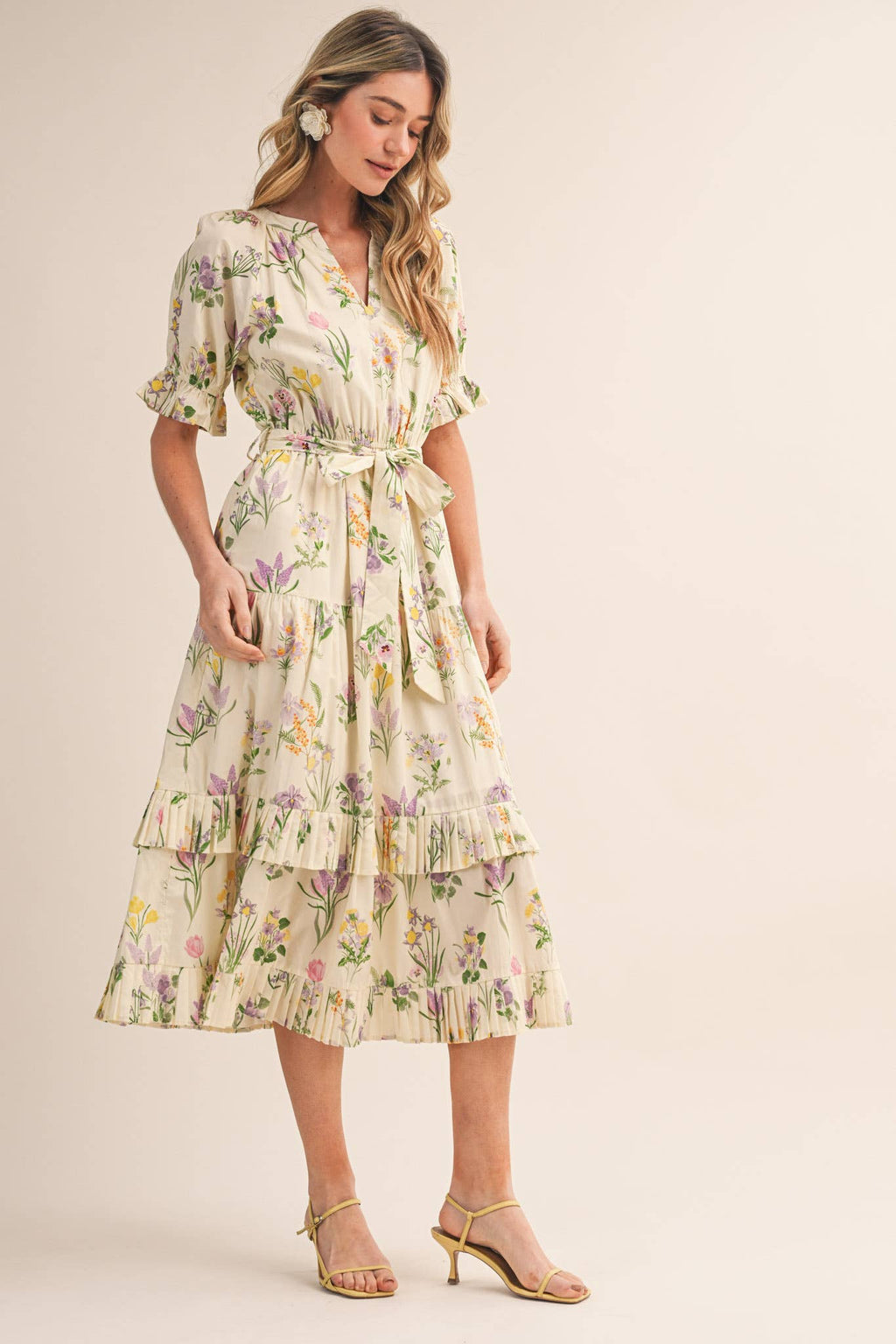The Bellewood Floral Midi Dress