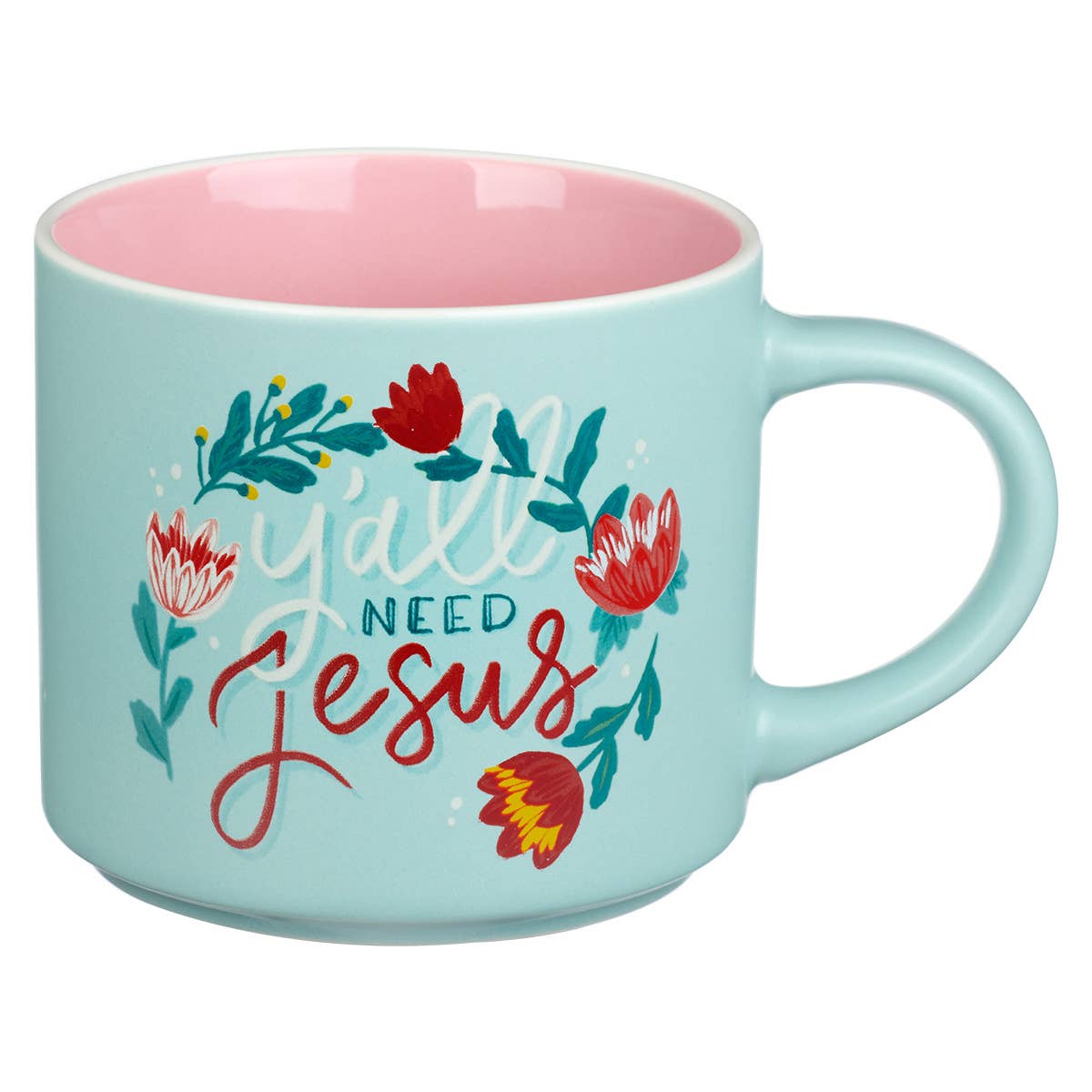 Y'all Need Jesus Ceramic Mug