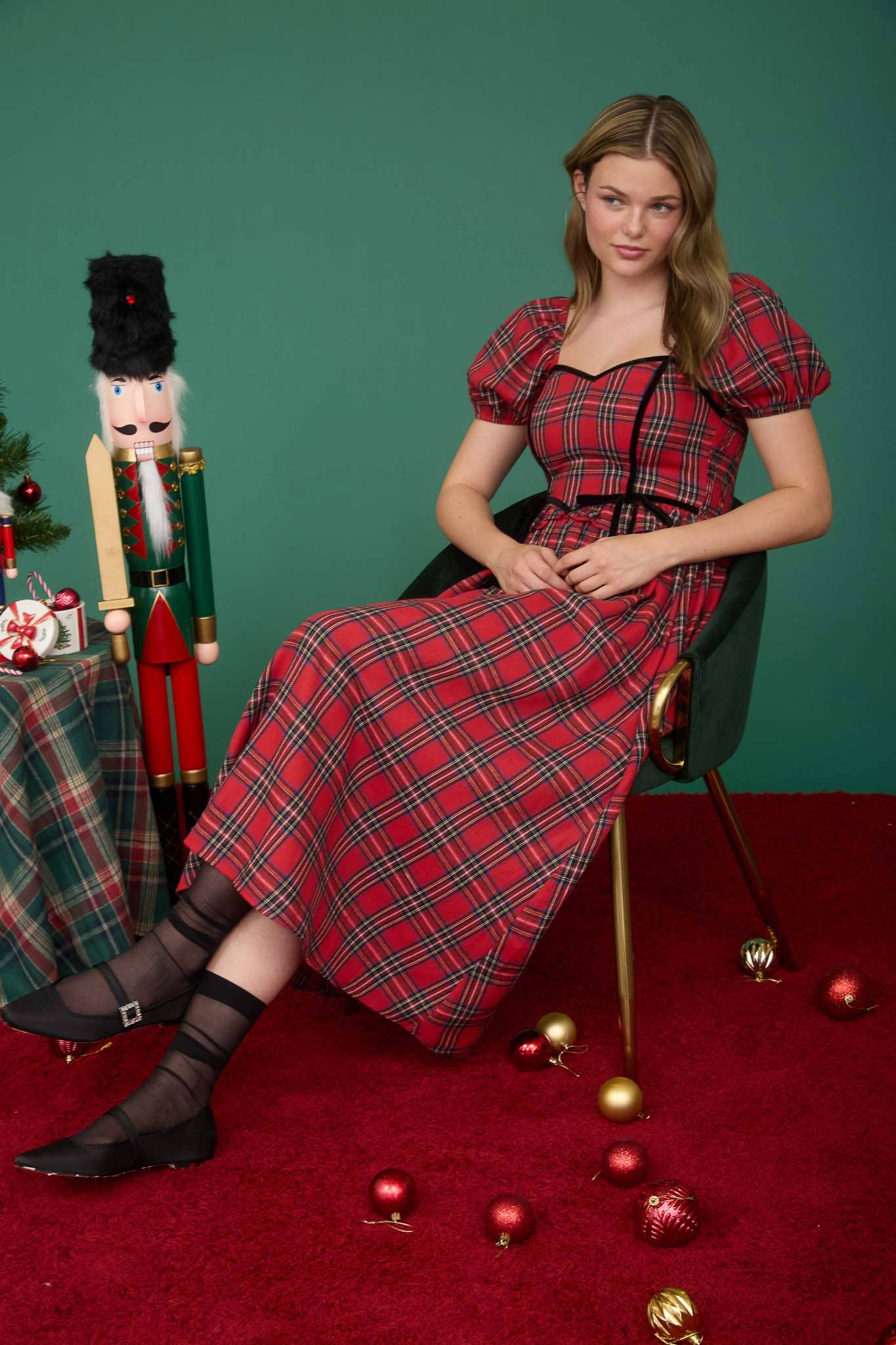 The Vivienne Plaid Dress