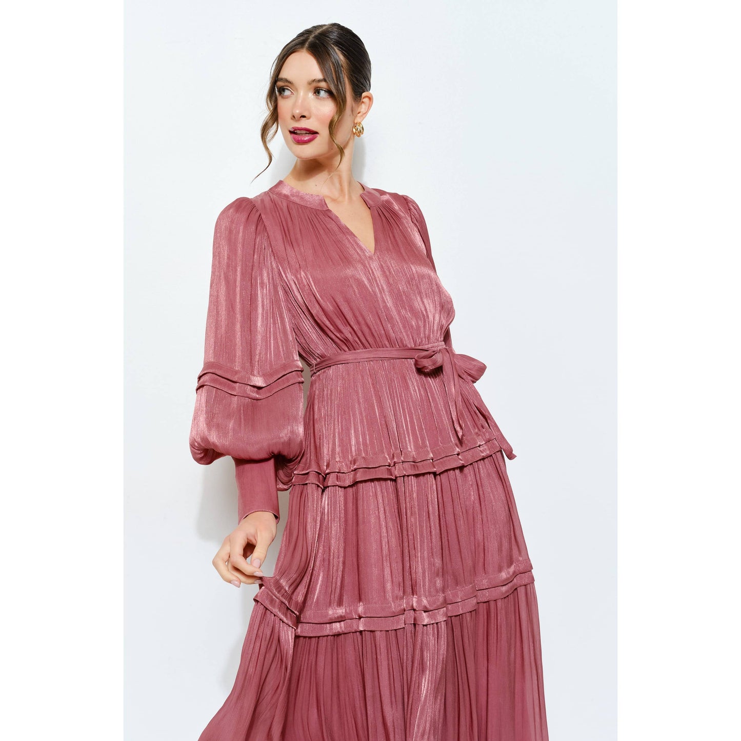 The Solenne Tiered Midi