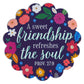 Sweet Friendship Prov. 27:9 Floral Magnet