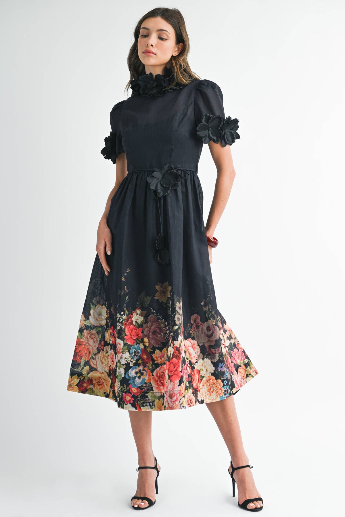Parker Bloom Midi Dress