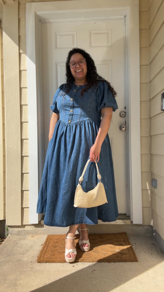 Savannah Denim Dress