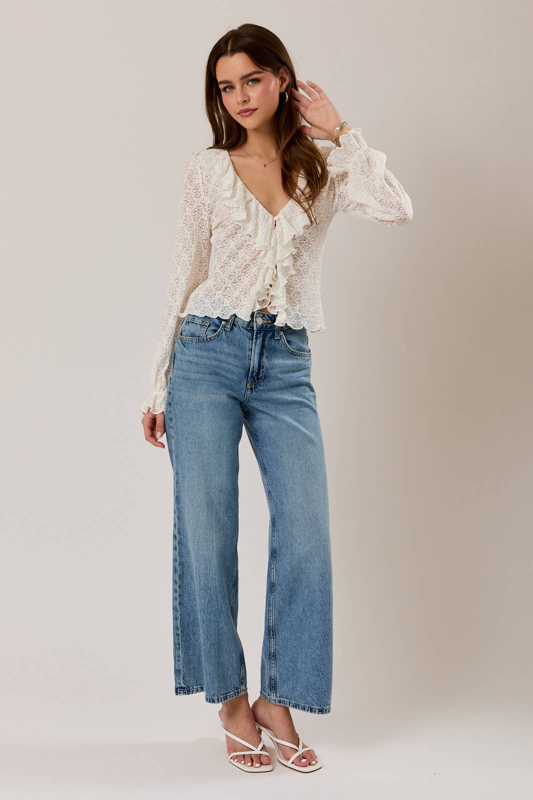 Daphne Lace Top