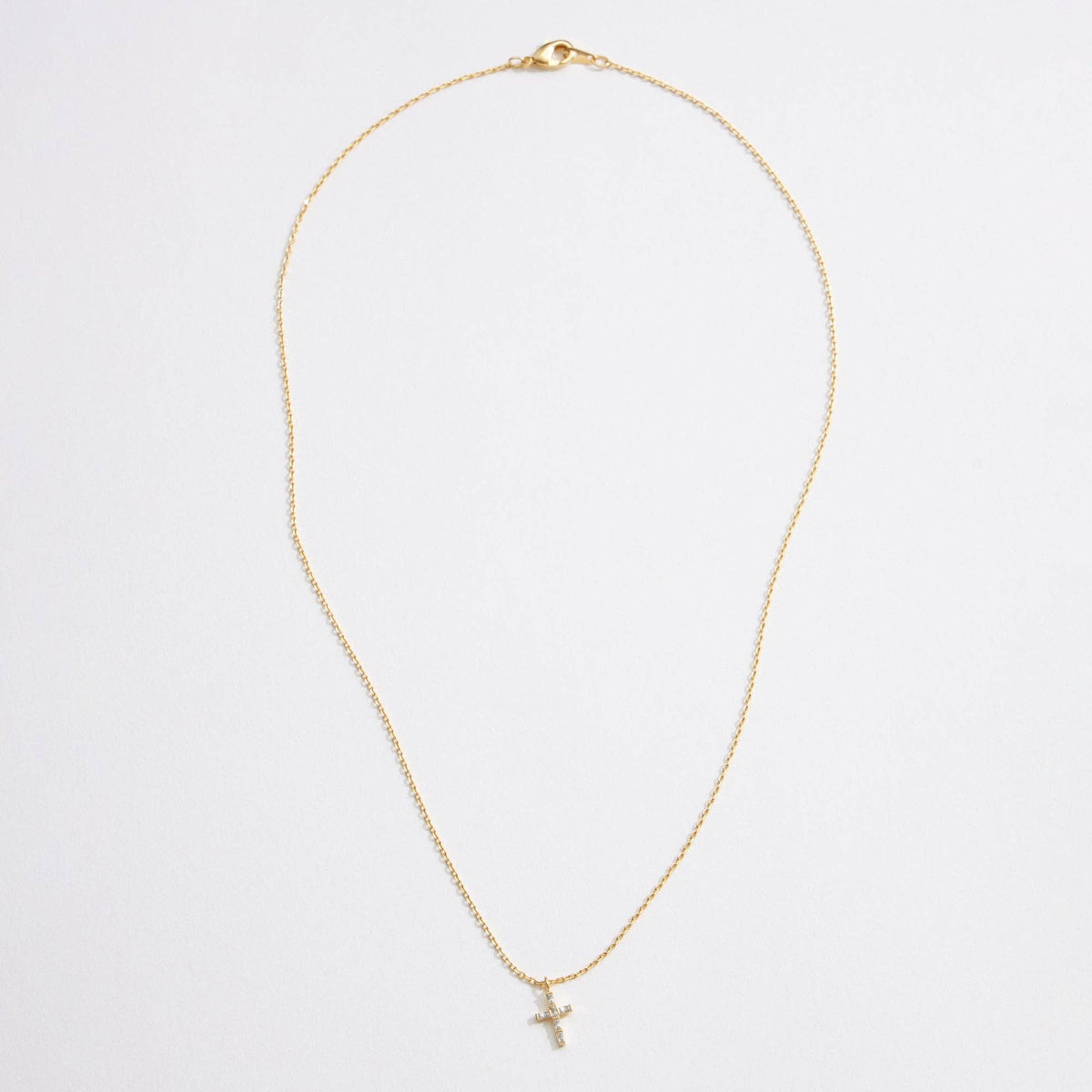Dainty Cross Pendant Necklace