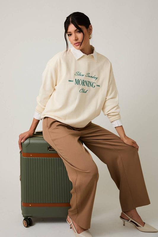 Slow Sunday Morning Club Sweatshirt