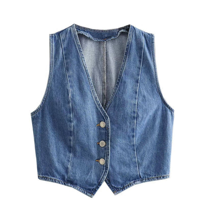 Karly Denim Vest