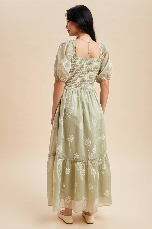 Dandelion Fields Maxi Dress