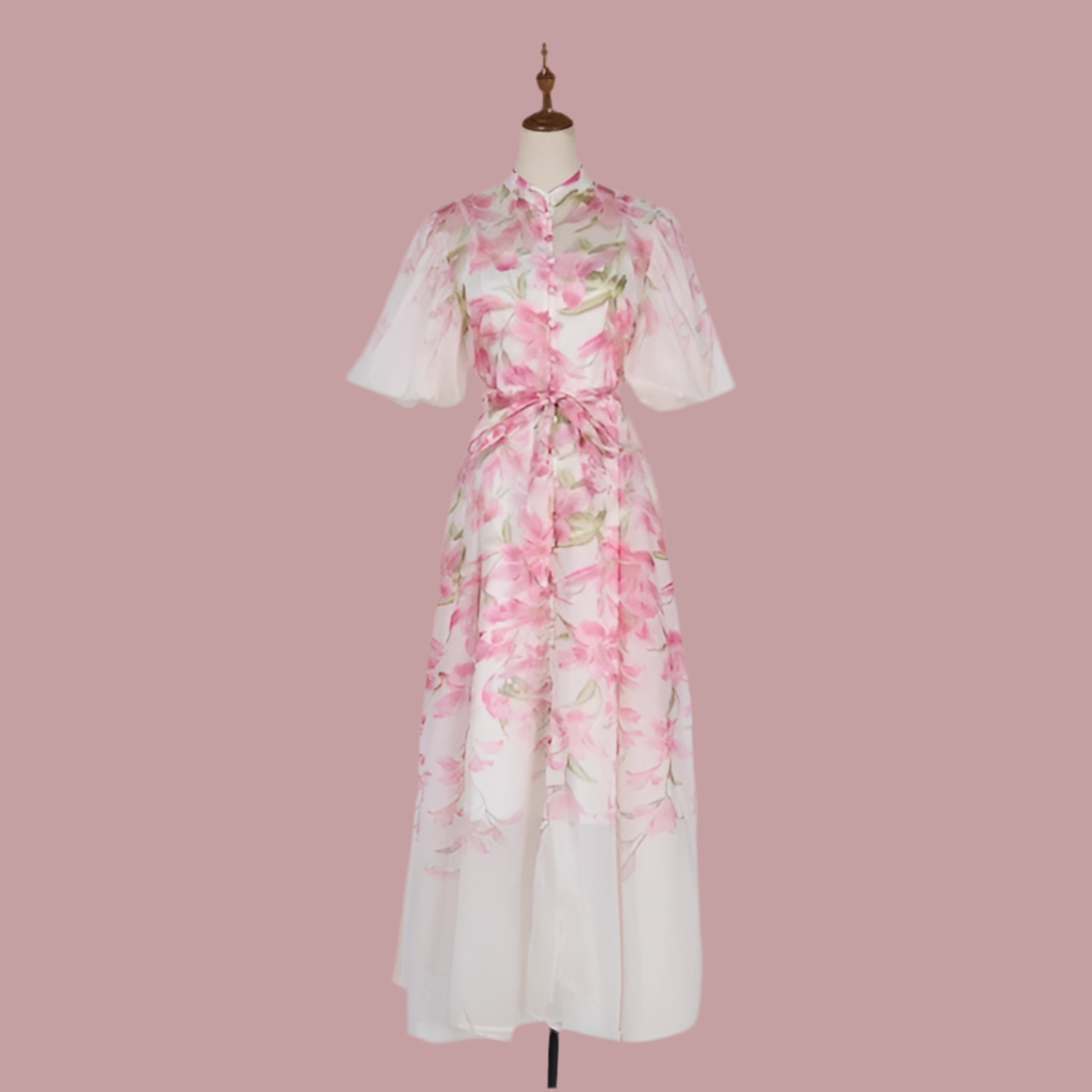Wildflower Belted Maxi Dress