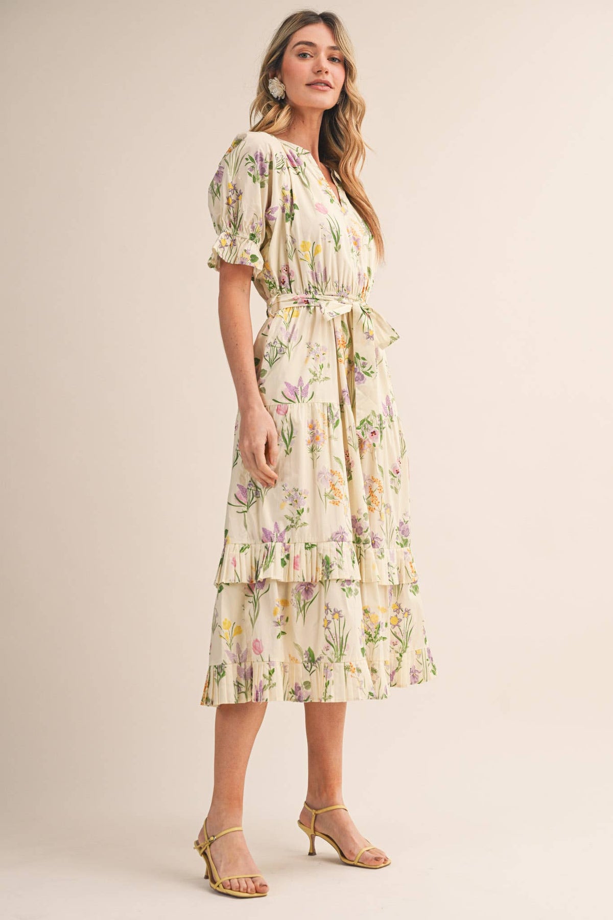 The Bellewood Floral Midi Dress
