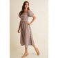 Eloise Gingham Midi Dress