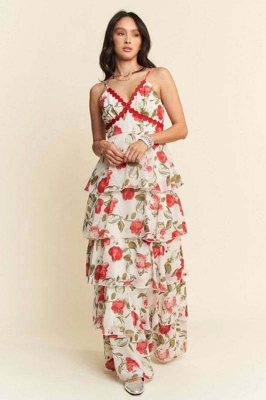 Valencia Tiered Maxi