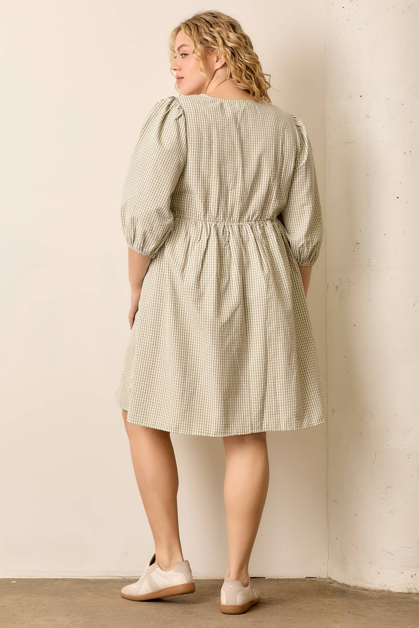 Patty Plaid Mini Dress