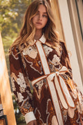 Josephine Retro Midi Dress