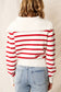 Striped Sailor Collared Sweater