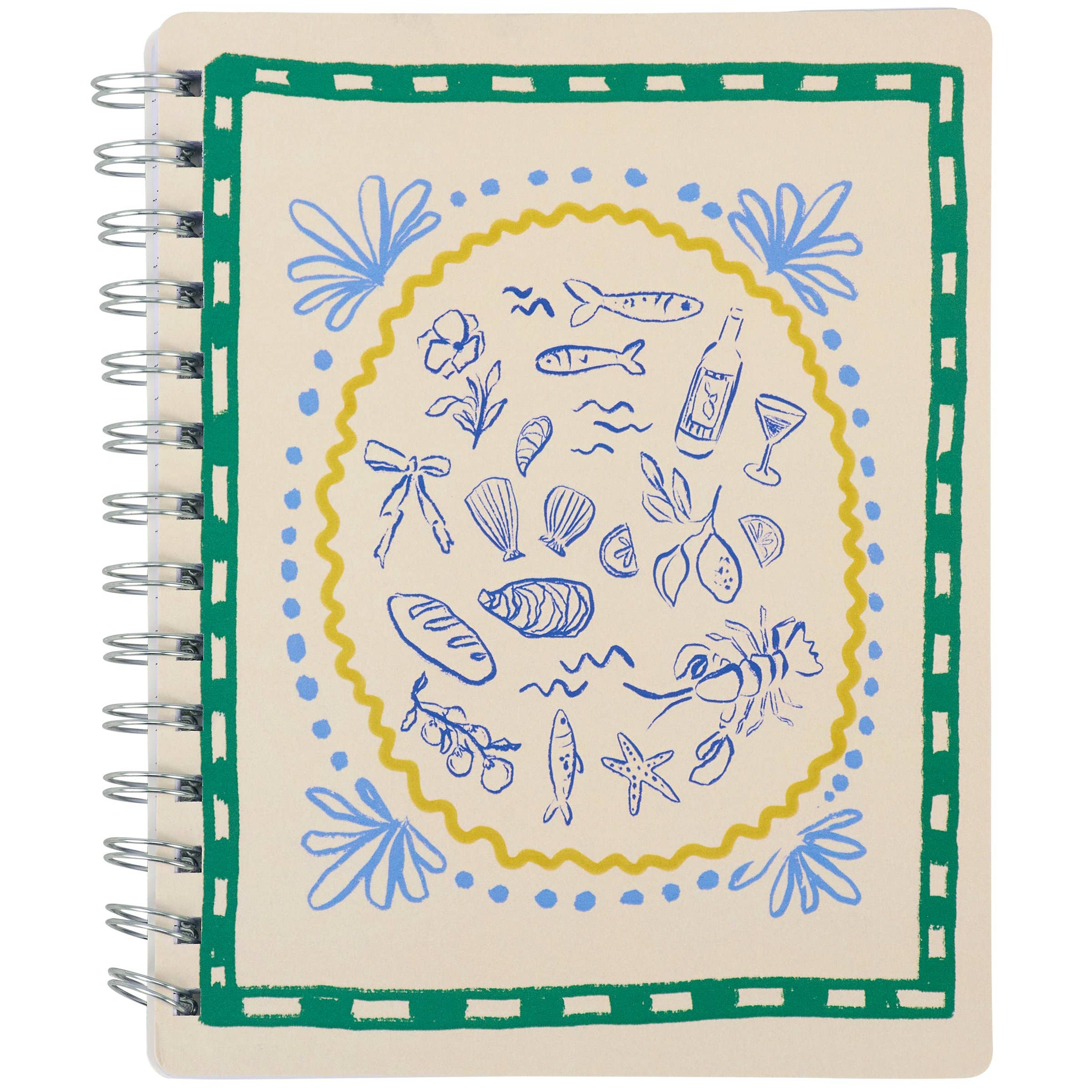 Italian Coastal Spiral Notebook
