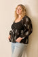 Noir Meadow Blouse