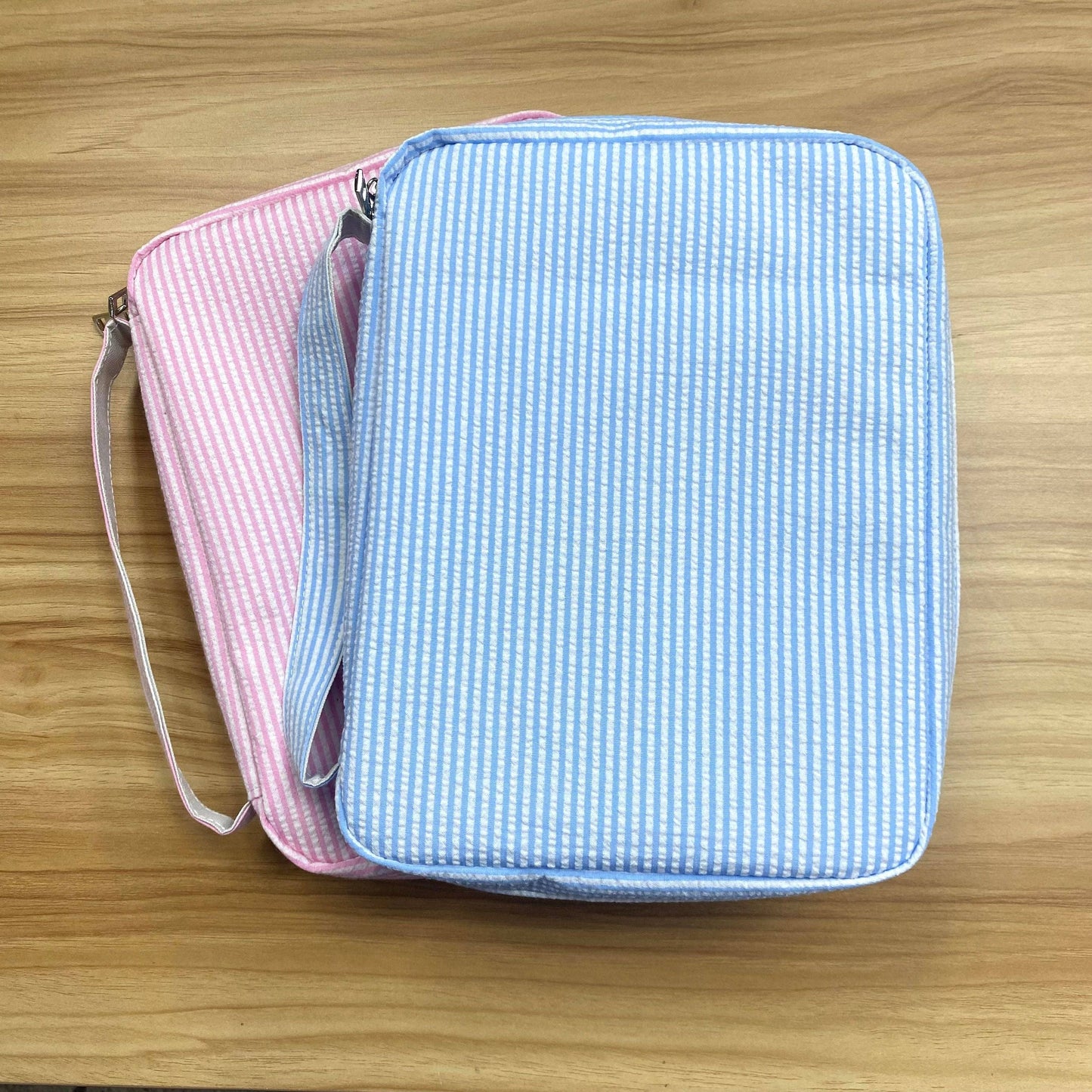 Bible Cover - Blush Stripe