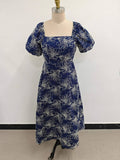 Elisabeth Embroidered Midi Dress