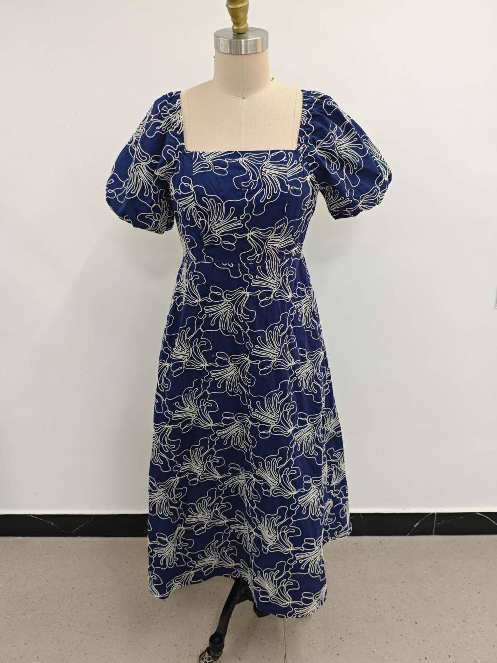 Elisabeth Embroidered Midi Dress