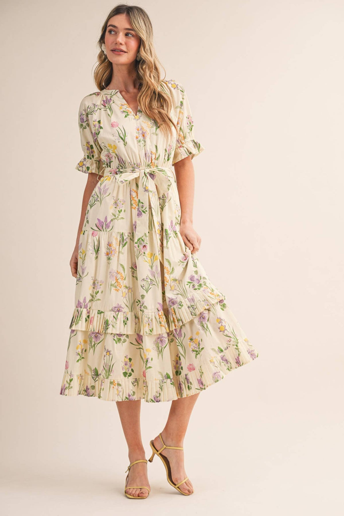 The Bellewood Floral Midi Dress