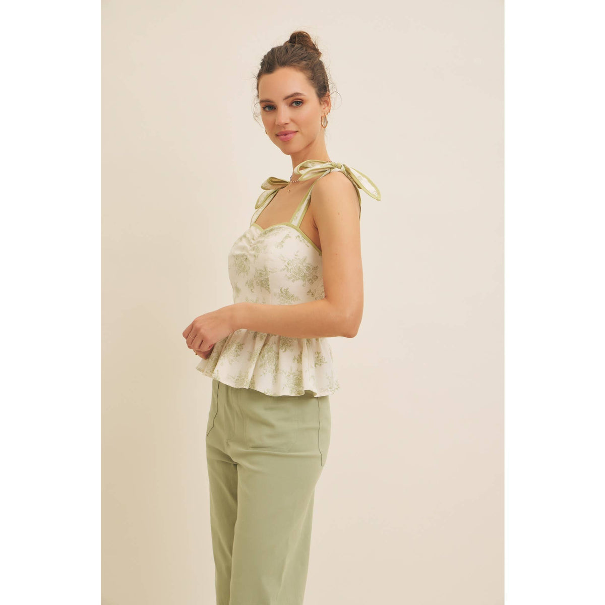 Amélie Peplum Top