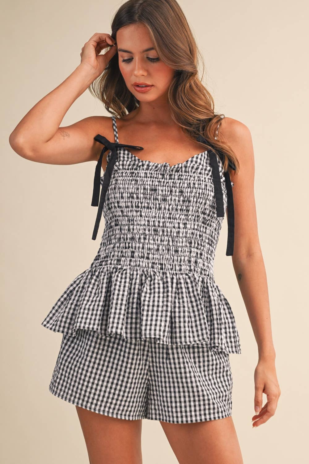 Lola Gingham Set