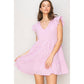 Zoe Gauze Tiered Mini Dress