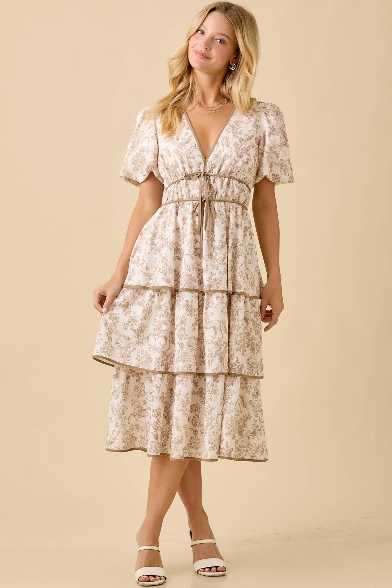 Prairie Toile Dress