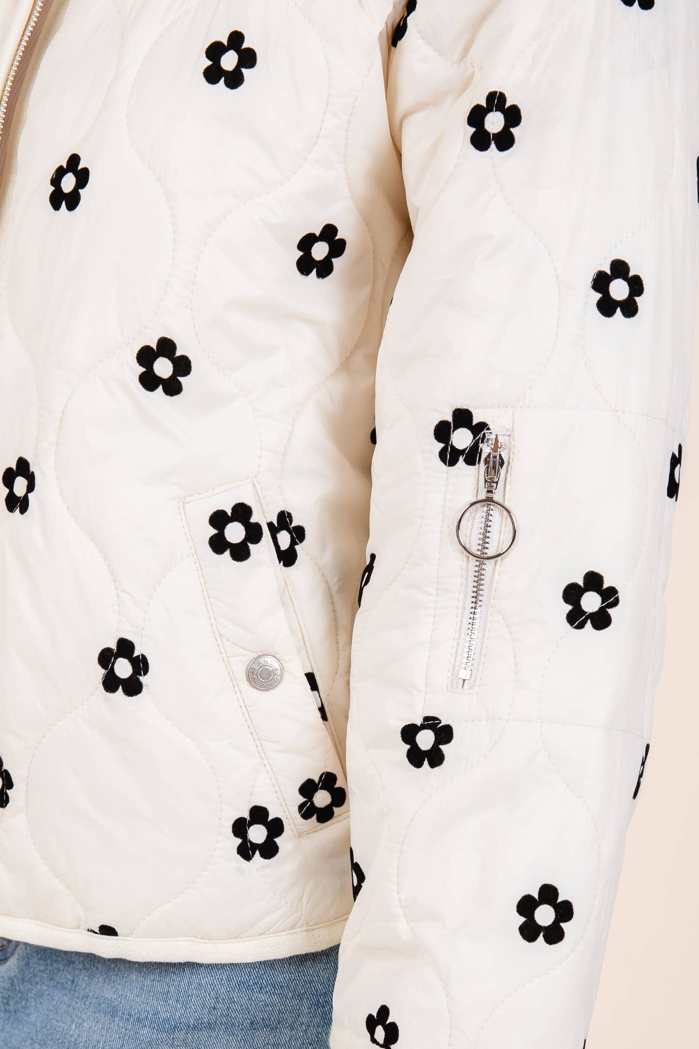 Kate Quilted Floral Jacket