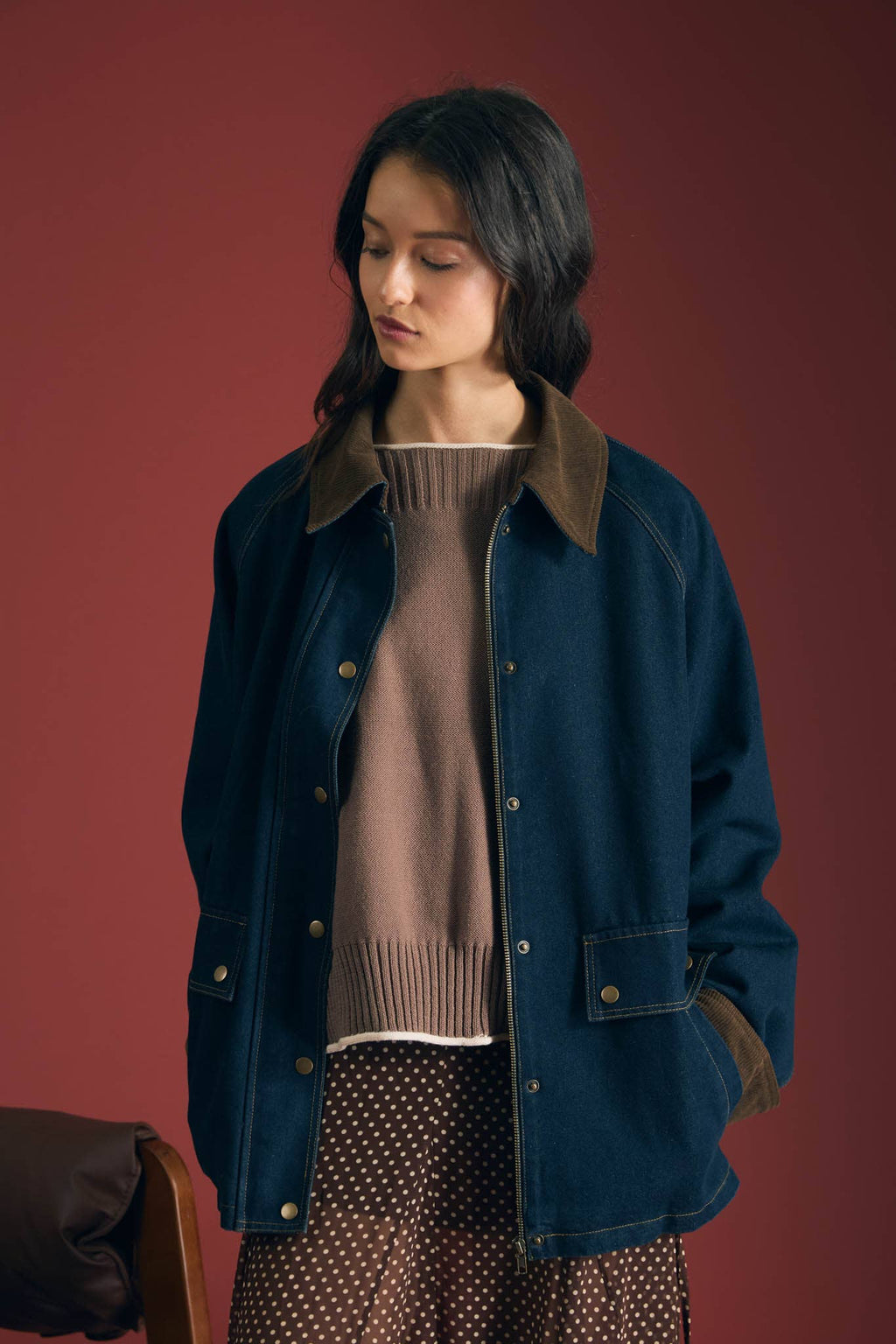 Corduroy Dream Denim Jacket