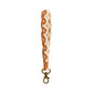 Macrame Two-Tone Braided Wristlet