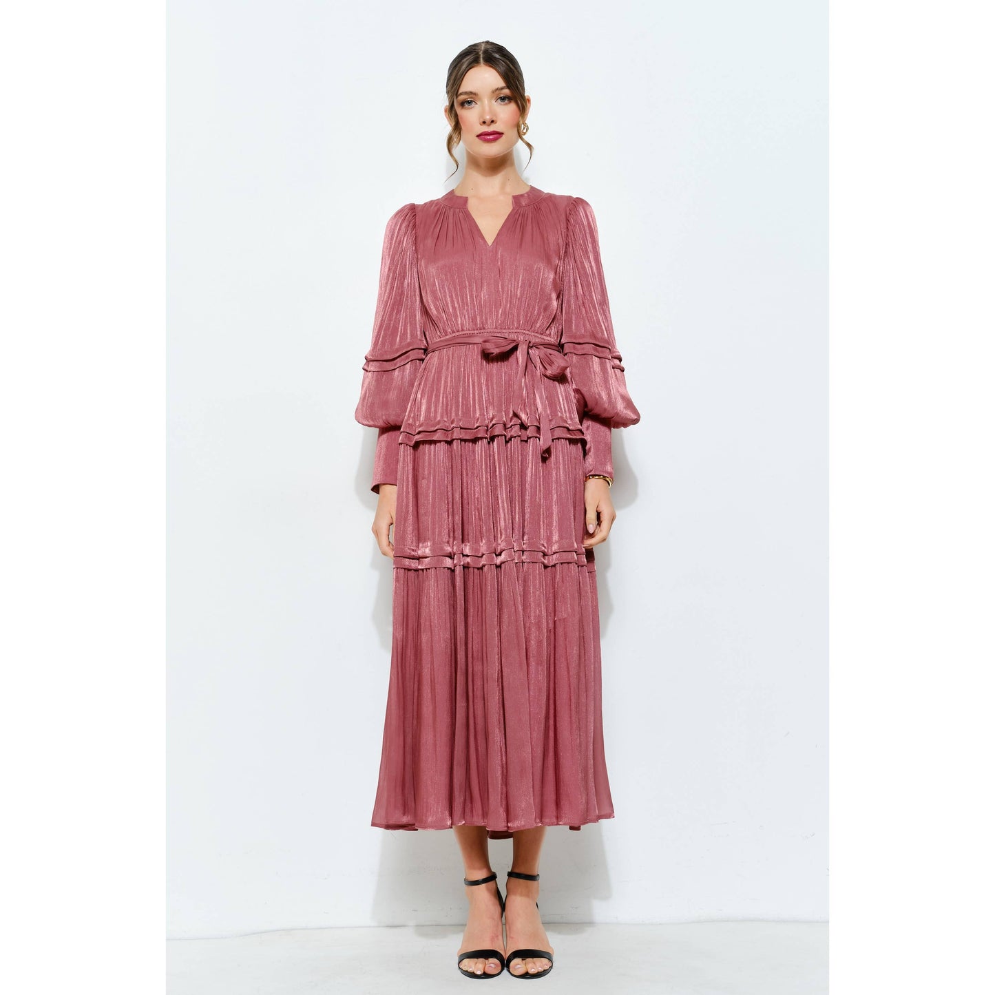 The Solenne Tiered Midi