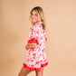 Rose Garden Slumber Short Set