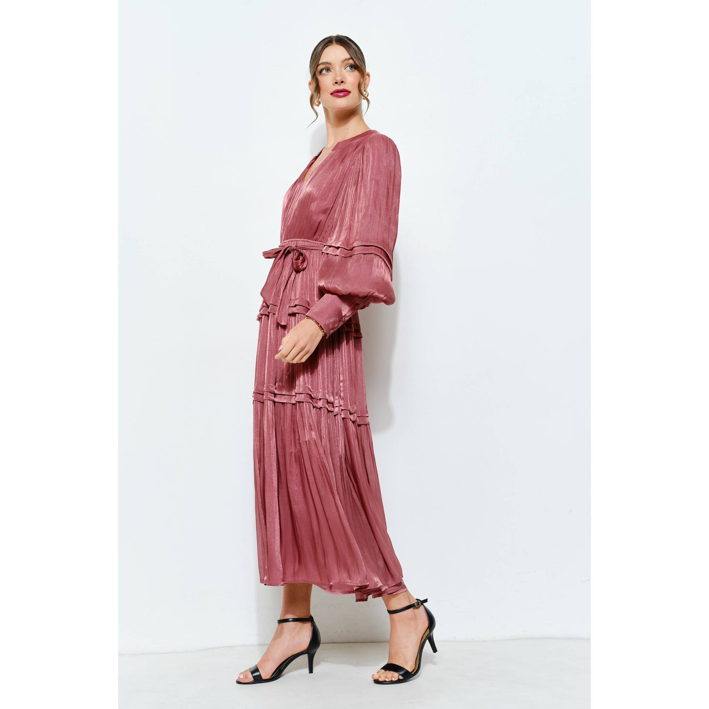 The Solenne Tiered Midi