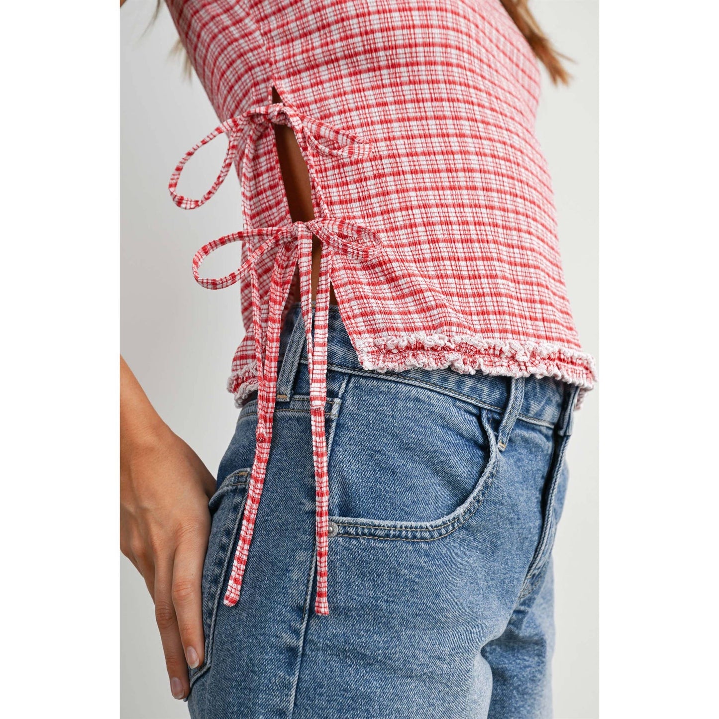 Dakota Lace Up Vest
