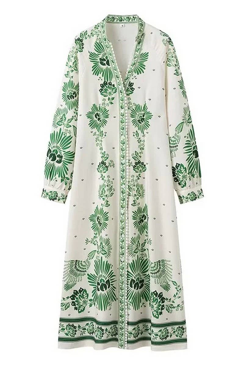 Thalia Bloom Maxi Dress